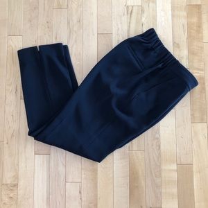 Pull-on easy pant in matte crepe
